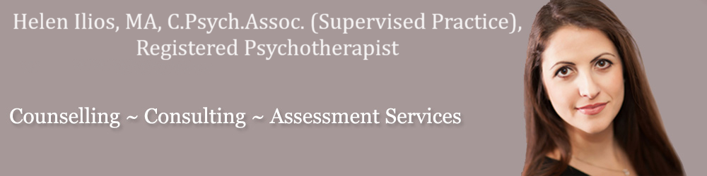 Helen Ilios, MA, C.Psych.Assoc. (Supervised Practice), Registered Psychotherapist